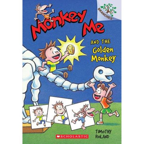 Monkey Me and the Golden Monkey-rebooked, children's book, teenager's book, second hand book, english book, 小童書，青少年書，二手書，英文書