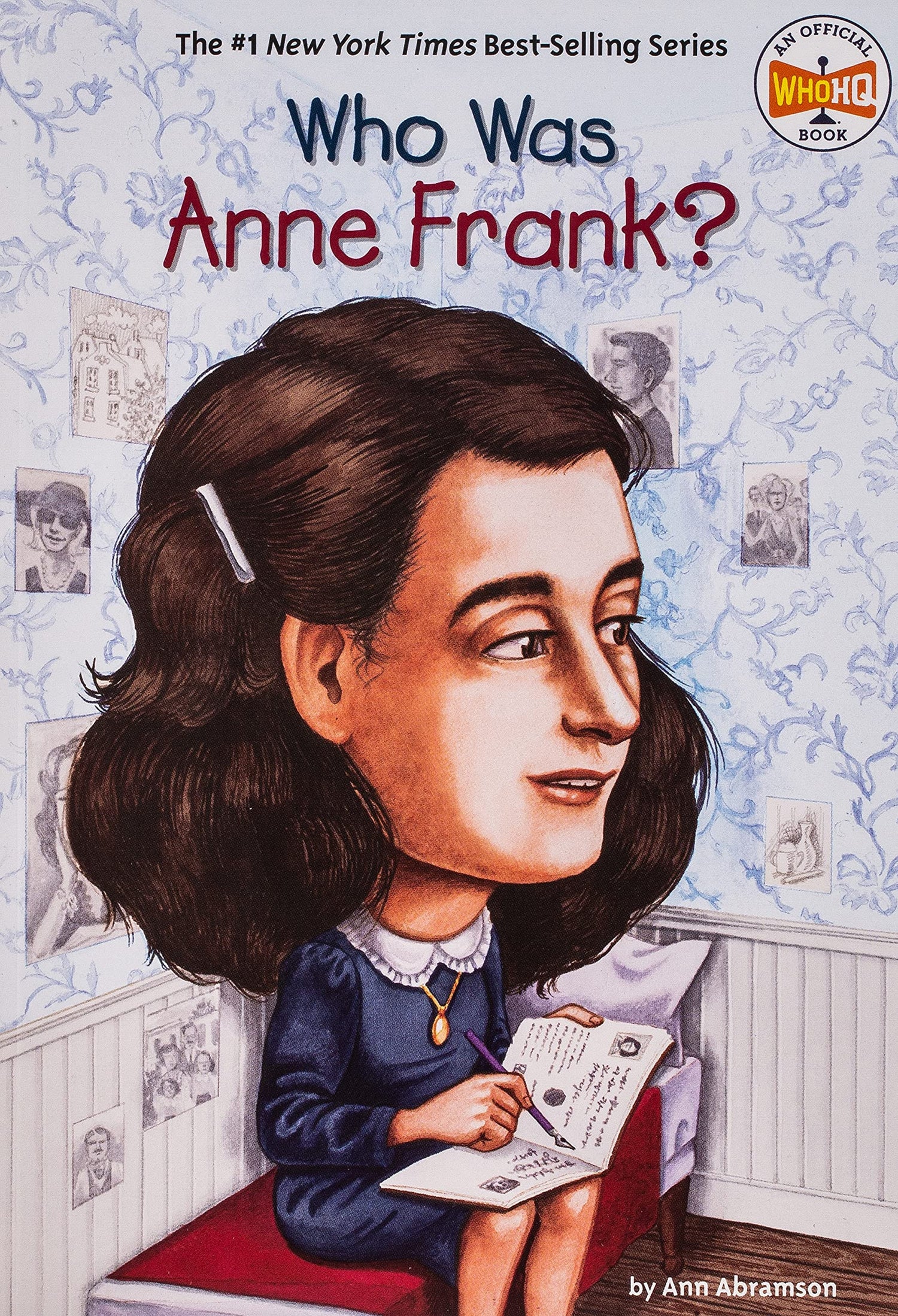 Who Was Anne Frank?-rebooked, children's book, teenager's book, second hand book, english book, 小童書，青少年書，二手書，英文書