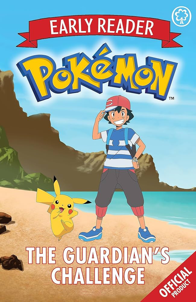 Early Reader: Pokemon "The Guardian's Challenge"-rebooked, children's book, teenager's book, second hand book, english book, 小童書，青少年書，二手書，英文書