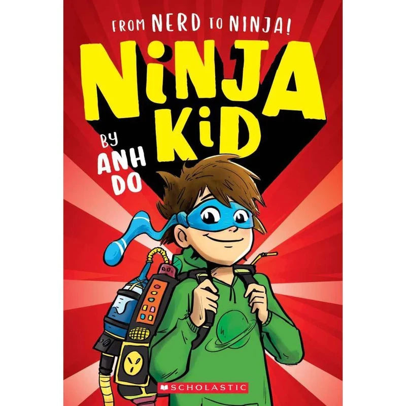 Ninja Kid : From Nerd to Ninja!-rebooked, children's book, teenager's book, second hand book, english book, 小童書，青少年書，二手書，英文書