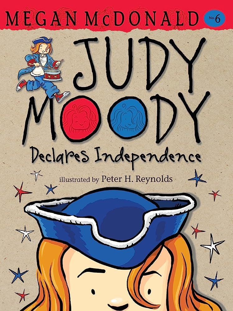 Judy Moody Declares Independence!-rebooked, children's book, teenager's book, second hand book, english book, 小童書，青少年書，二手書，英文書