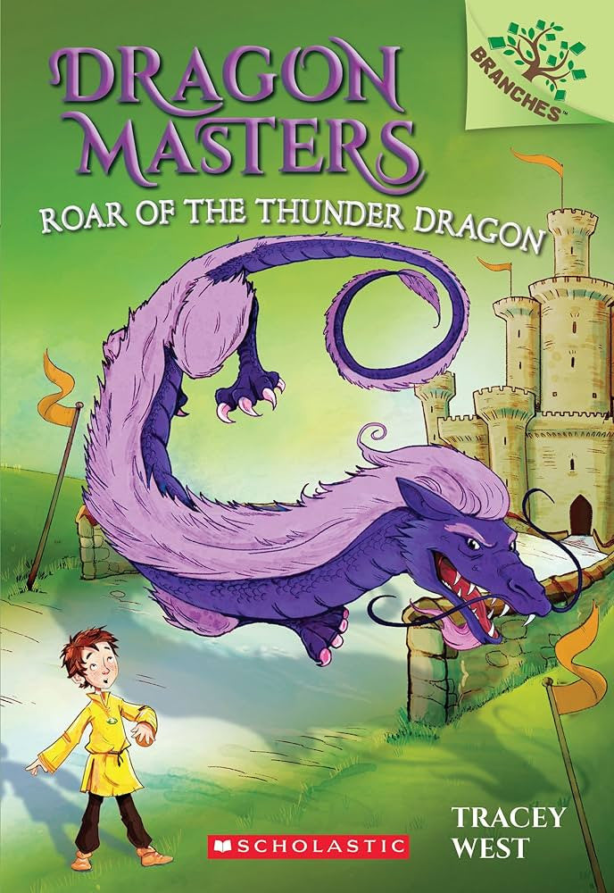 Dragon Masters - "Roar of the Thunder Dragon"-rebooked, children's book, teenager's book, second hand book, english book, 小童書，青少年書，二手書，英文書