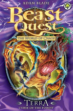 Beast Quest - "The World of Chaos: Terra Curse of the Forest"-rebooked, children's book, teenager's book, second hand book, english book, 小童書，青少年書，二手書，英文書
