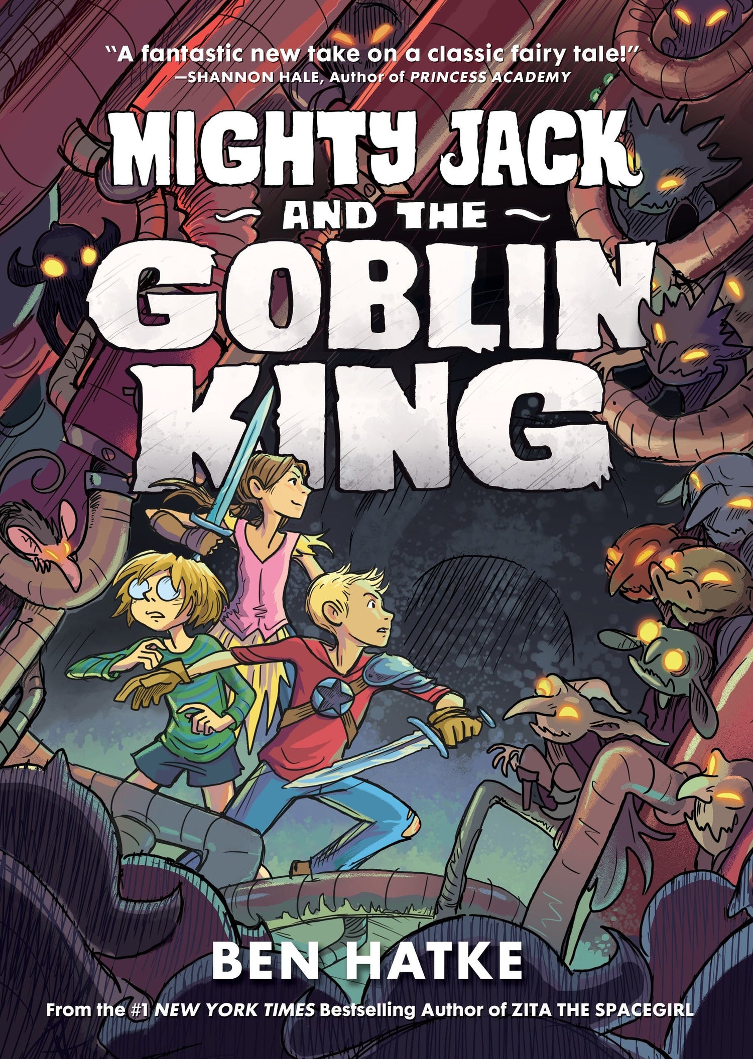 Mighty Jack and the Goblin King-rebooked, children's book, teenager's book, second hand book, english book, 小童書，青少年書，二手書，英文書