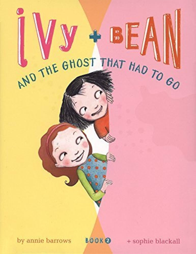 Ivy + Bean - (Book 2) "And The Ghost That Had To Go"-rebooked, children's book, teenager's book, second hand book, english book, 小童書，青少年書，二手書，英文書