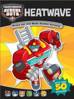 Transformers Rescue Bots - "Heatwave"-rebooked, children's book, teenager's book, second hand book, english book, 小童書，青少年書，二手書，英文書