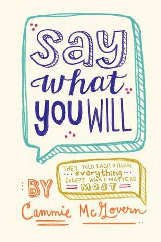 Say What You Will-rebooked, children's book, teenager's book, second hand book, english book, 小童書，青少年書，二手書，英文書