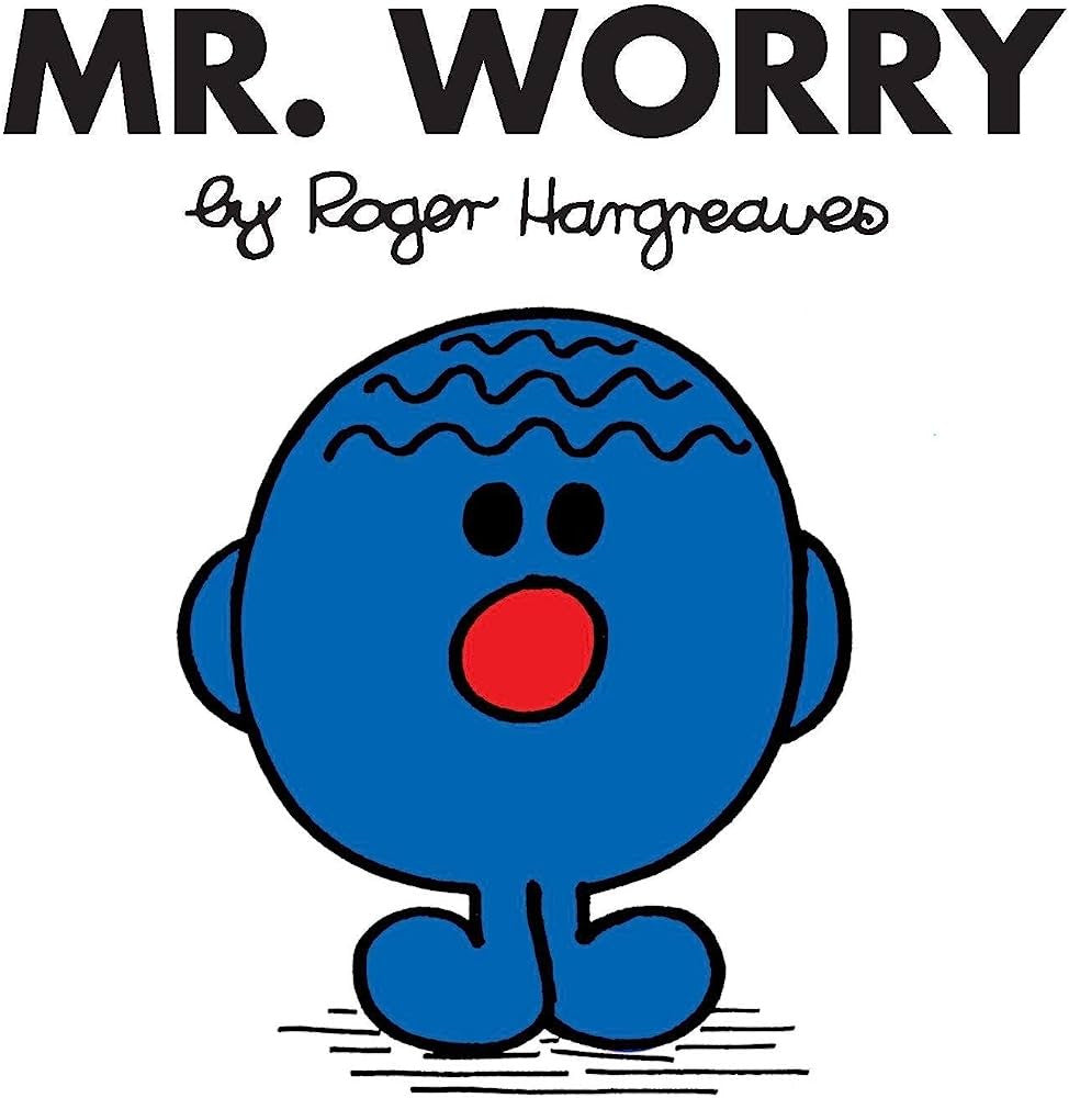 Mr. Worry-rebooked, children's book, teenager's book, second hand book, english book, 小童書，青少年書，二手書，英文書