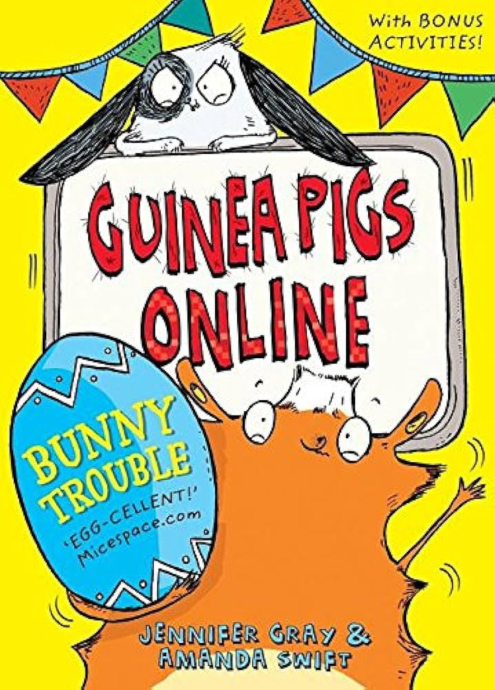 Guinea Pigs Online - "Bunny Trouble"-rebooked, children's book, teenager's book, second hand book, english book, 小童書，青少年書，二手書，英文書