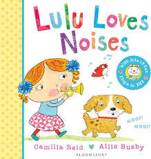 Lulu Loves Noises-rebooked, children's book, teenager's book, second hand book, english book, 小童書，青少年書，二手書，英文書