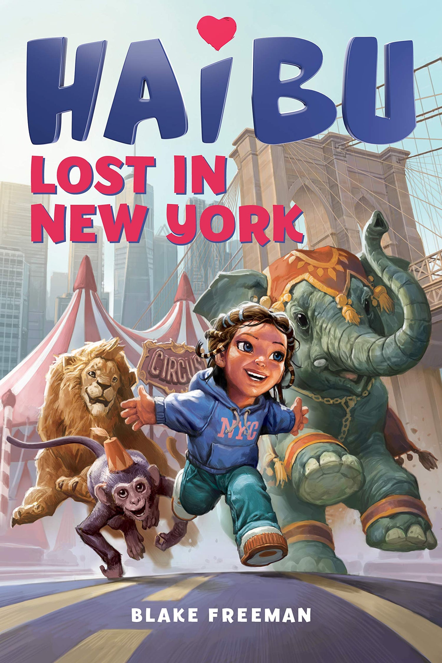 Haibu - Lost in New York-rebooked, children's book, teenager's book, second hand book, english book, 小童書，青少年書，二手書，英文書