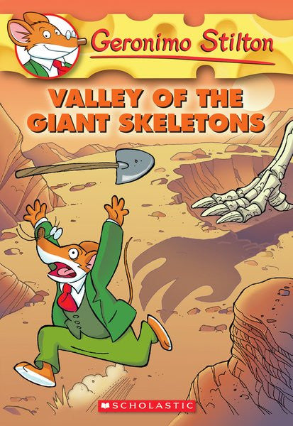 Geronimo Stilton: Valley of the Giant Skeletons-rebooked, children's book, teenager's book, second hand book, english book, 小童書，青少年書，二手書，英文書