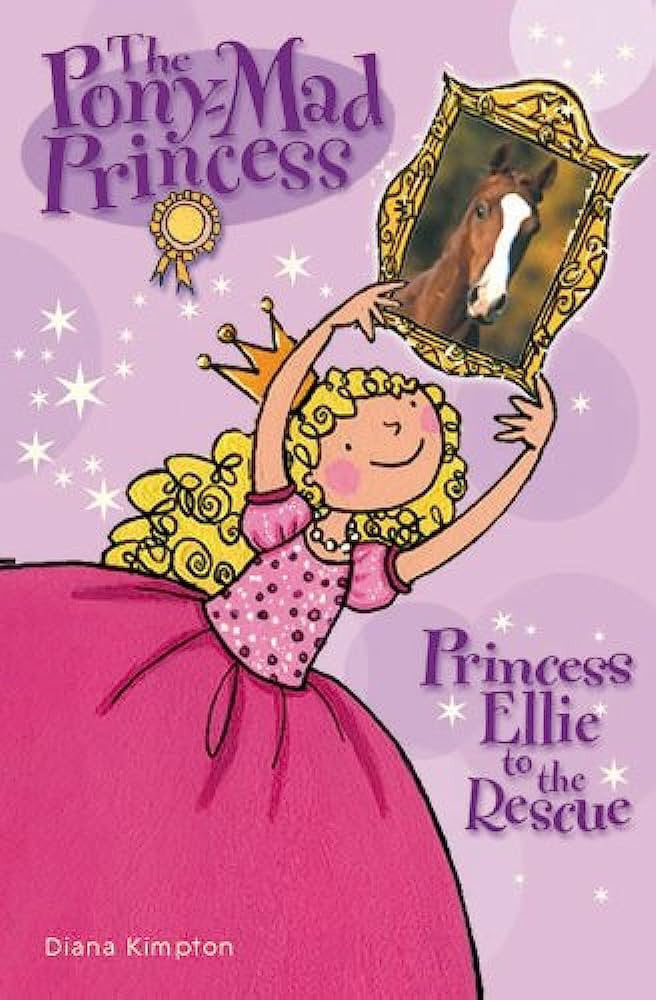 The Pony-Mad Princess - "Princess Ellie to the Rescue"-rebooked, children's book, teenager's book, second hand book, english book, 小童書，青少年書，二手書，英文書