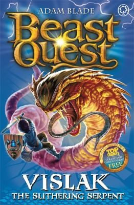 Vislak The Slithering Serpent-rebooked, children's book, teenager's book, second hand book, english book, 小童書，青少年書，二手書，英文書