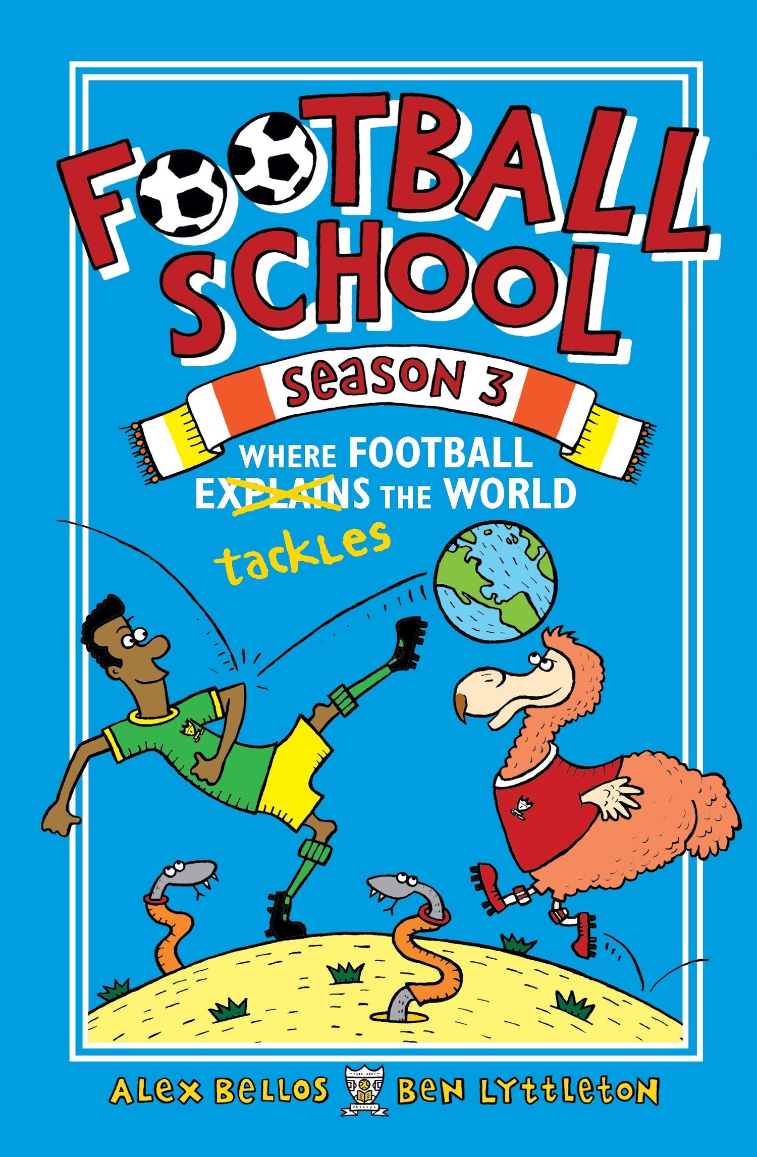 Football School Season 3 - "Where Football Explains to the World"-rebooked, children's book, teenager's book, second hand book, english book, 小童書，青少年書，二手書，英文書