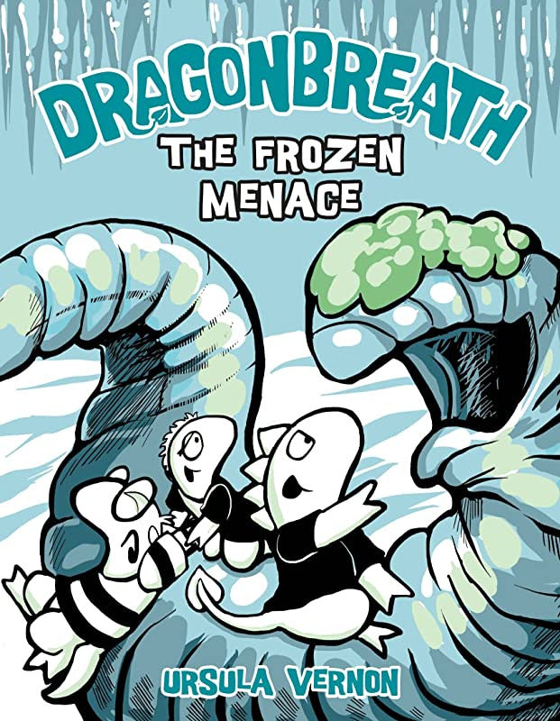 Dragonbreath - "The Frozen Menace"-rebooked, children's book, teenager's book, second hand book, english book, 小童書，青少年書，二手書，英文書