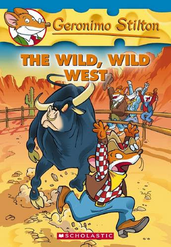 Geronimo Stilton - "The Wild, Wild West"-rebooked, children's book, teenager's book, second hand book, english book, 小童書，青少年書，二手書，英文書