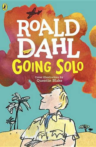 Roald Dahl - "Going Solo"-rebooked, children's book, teenager's book, second hand book, english book, 小童書，青少年書，二手書，英文書