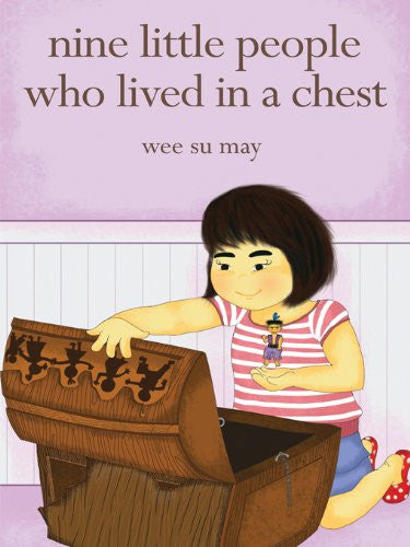 Nine Little People Who Lived in a Chest-rebooked, children's book, teenager's book, second hand book, english book, 小童書，青少年書，二手書，英文書