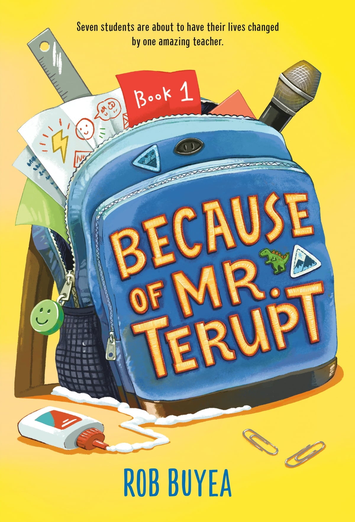 Because Of Mr. Terupt-rebooked, children's book, teenager's book, second hand book, english book, 小童書，青少年書，二手書，英文書
