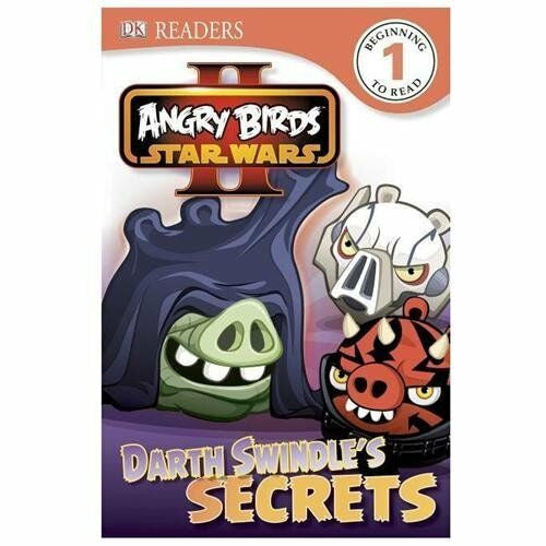 DK Readers - Angry Birds Star Wars "Darth Swindle's Secrets"-rebooked, children's book, teenager's book, second hand book, english book, 小童書，青少年書，二手書，英文書