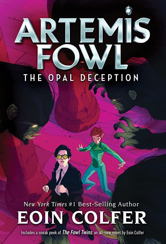Artemis Fowl - "The Opal Deception"-rebooked, children's book, teenager's book, second hand book, english book, 小童書，青少年書，二手書，英文書
