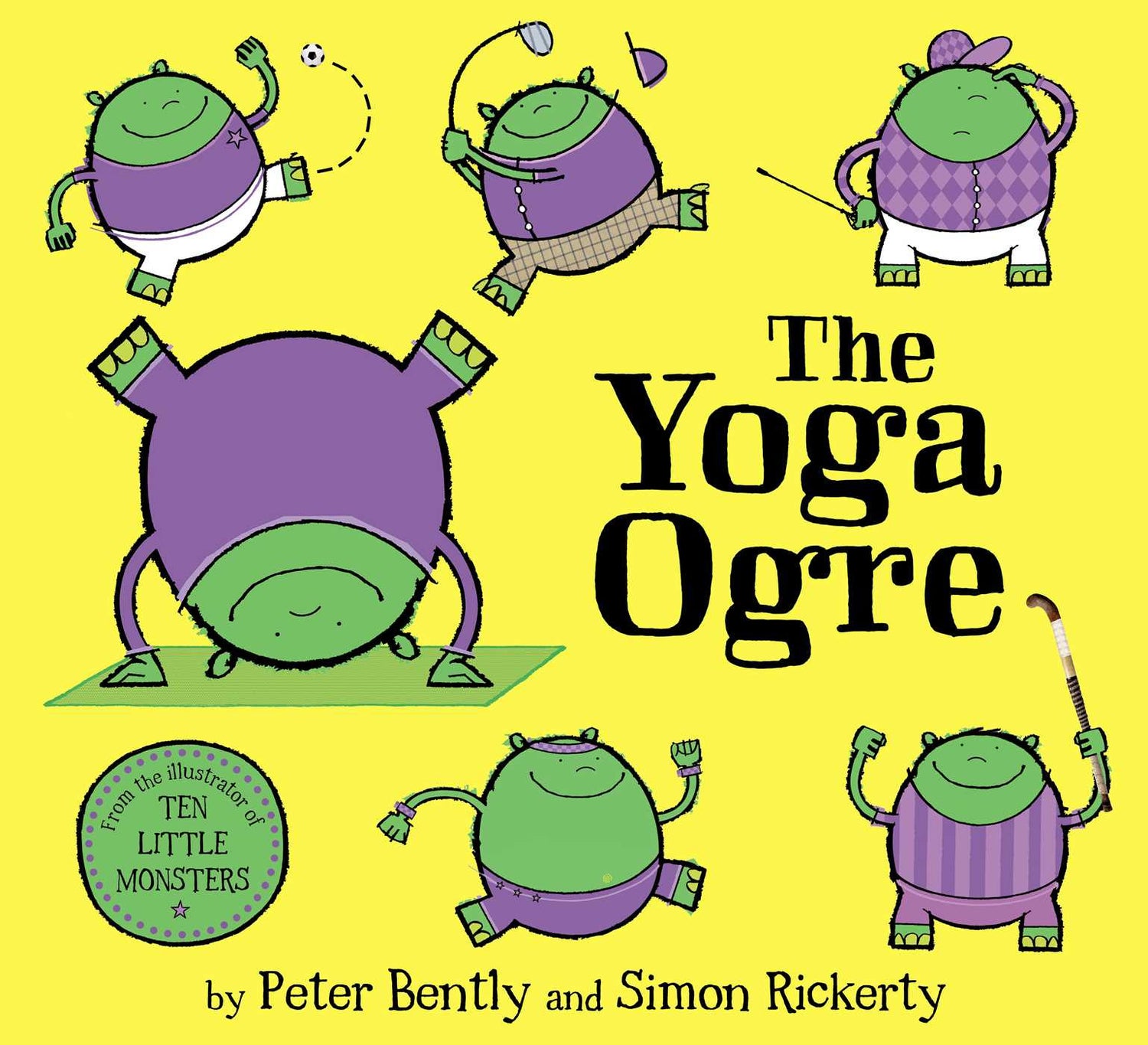 The Yoga Ogre-rebooked, children's book, teenager's book, second hand book, english book, 小童書，青少年書，二手書，英文書
