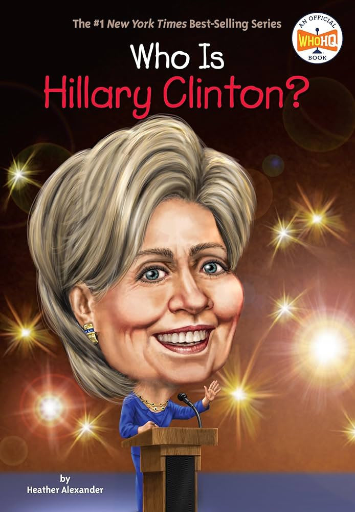 Who is Hillary Clinton?-rebooked, children's book, teenager's book, second hand book, english book, 小童書，青少年書，二手書，英文書
