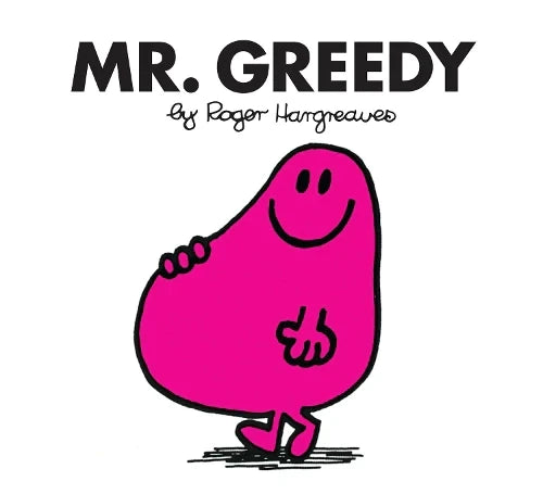Mr. Greedy-rebooked, children's book, teenager's book, second hand book, english book, 小童書，青少年書，二手書，英文書