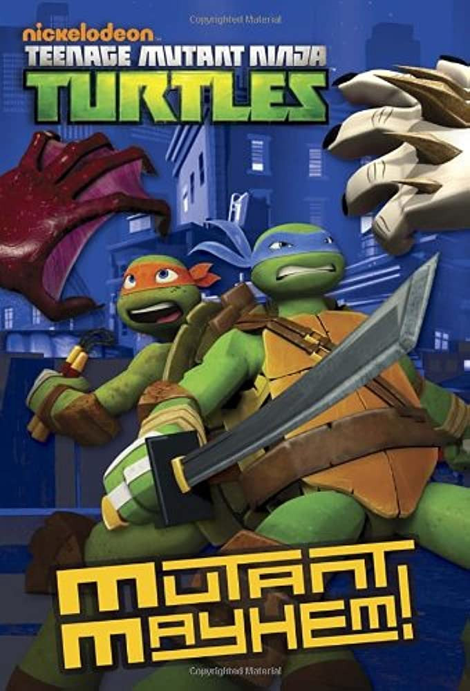 Nickelodeon: Teenage Mutant Ninja Turtles - "Mutant Mayhem!"-rebooked, children's book, teenager's book, second hand book, english book, 小童書，青少年書，二手書，英文書