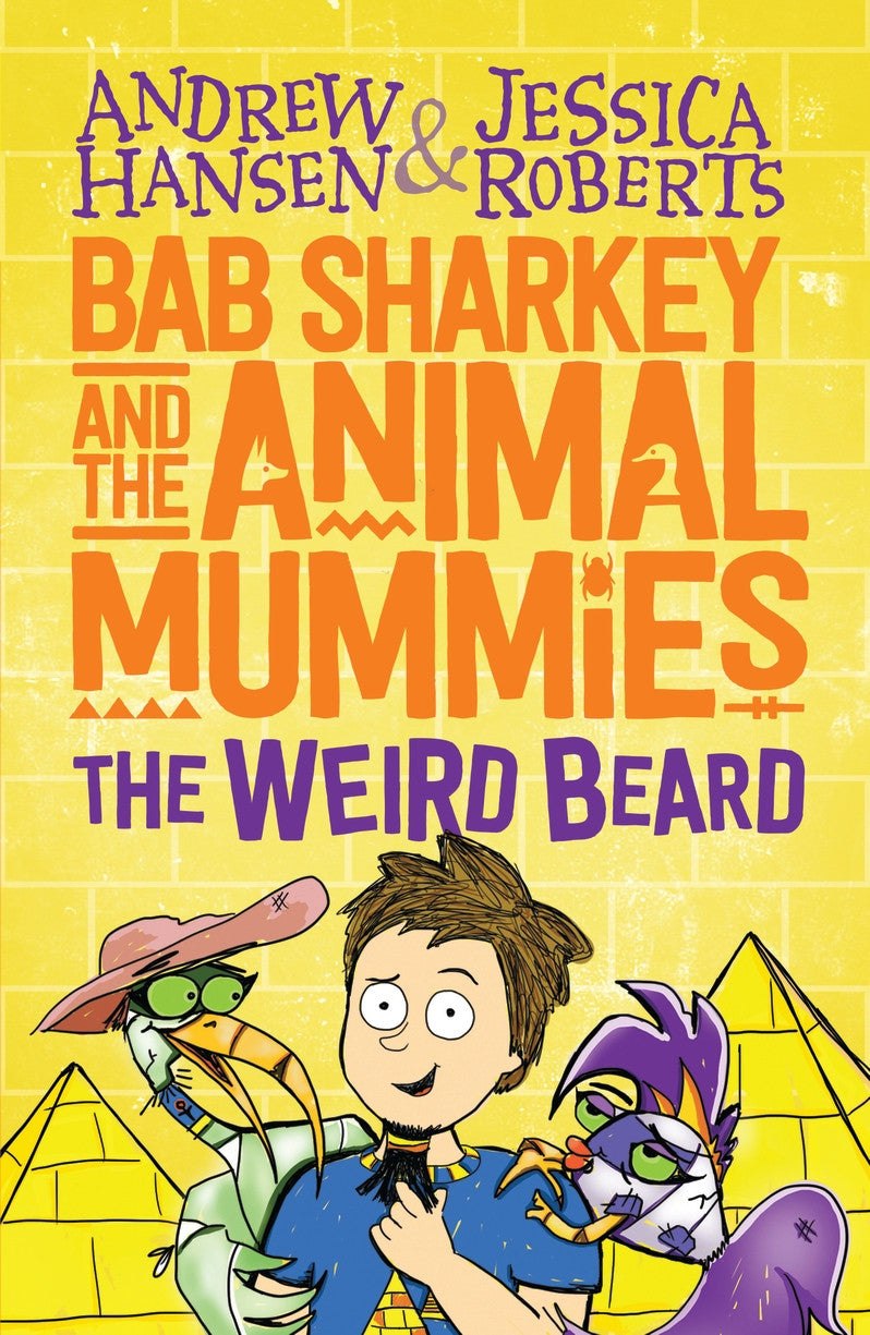 Bab Sharkey And The Animal Mummies - "The Weird Beard"-rebooked, children's book, teenager's book, second hand book, english book, 小童書，青少年書，二手書，英文書