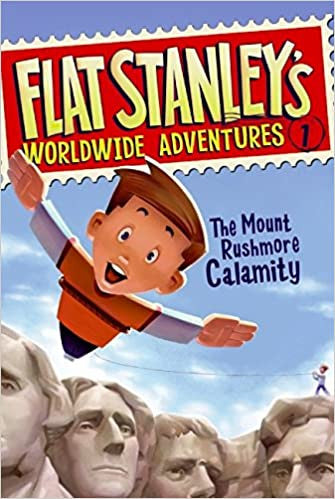 Flat Stanley's Worldwide Adventures - The Mount Rushmore Calamity-rebooked, children's book, teenager's book, second hand book, english book, 小童書，青少年書，二手書，英文書