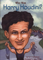 Who Was Harry Houdini?-rebooked, children's book, teenager's book, second hand book, english book, 小童書，青少年書，二手書，英文書