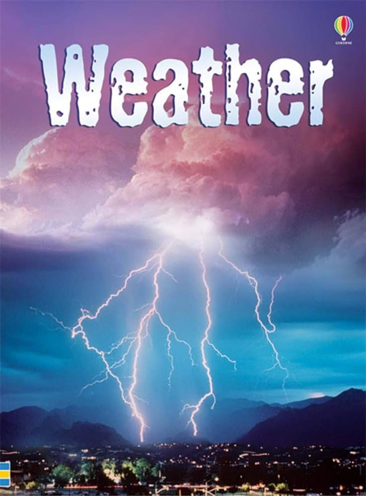 Usborne - "Weather"-rebooked, children's book, teenager's book, second hand book, english book, 小童書，青少年書，二手書，英文書