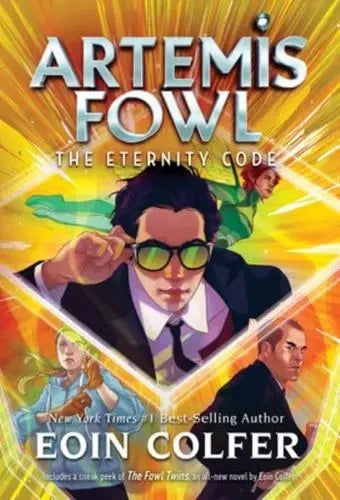 Artemis Fowl - "The Eternity Code"-rebooked, children's book, teenager's book, second hand book, english book, 小童書，青少年書，二手書，英文書