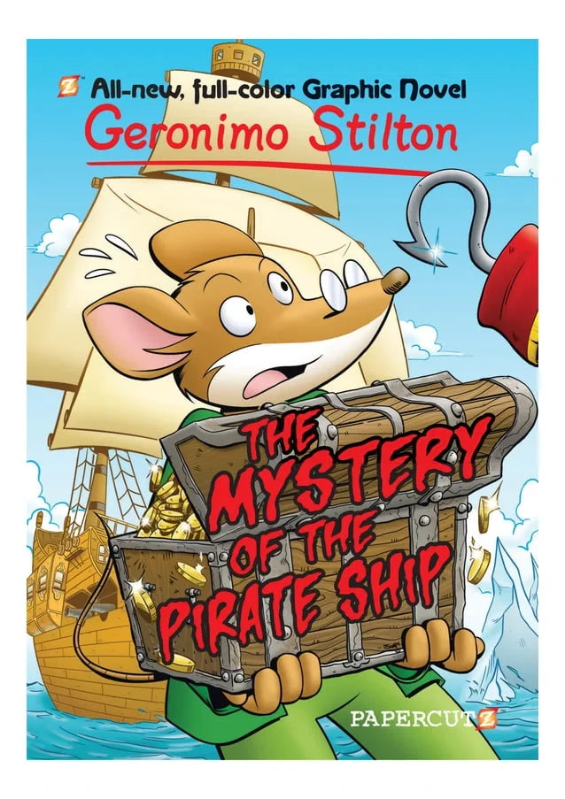 Geronimo Stilton: The Mystery of the Pirate Ship-rebooked, children's book, teenager's book, second hand book, english book, 小童書，青少年書，二手書，英文書