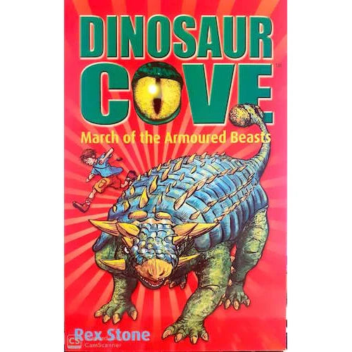 Dinosaur Cove: March of the Armoured Beasts-rebooked, children's book, teenager's book, second hand book, english book, 小童書，青少年書，二手書，英文書