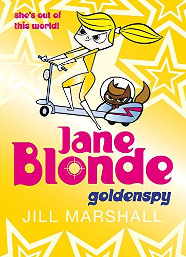 Jane Blonde - Goldenspy-rebooked, children's book, teenager's book, second hand book, english book, 小童書，青少年書，二手書，英文書