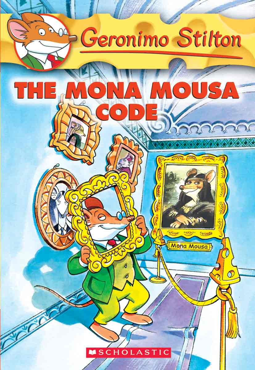 Geronimo Stilton: The Mona Mousa Code-rebooked, children's book, teenager's book, second hand book, english book, 小童書，青少年書，二手書，英文書