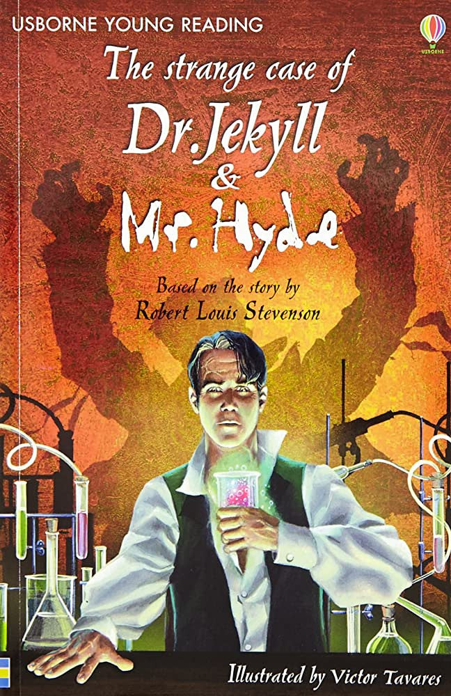 Usborne Young Reading - "The Strange Case of Dr. Jekyll & Mr. Hyde"-rebooked, children's book, teenager's book, second hand book, english book, 小童書，青少年書，二手書，英文書
