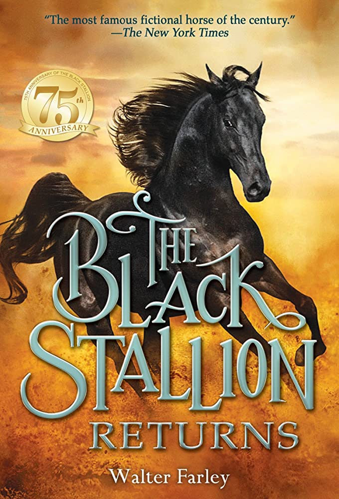 The Black Stallion Returns-rebooked, children's book, teenager's book, second hand book, english book, 小童書，青少年書，二手書，英文書