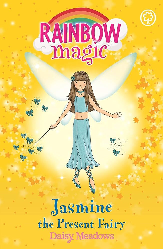 Rainbow Magic - "Jasmine The Present Fairy"-rebooked, children's book, teenager's book, second hand book, english book, 小童書，青少年書，二手書，英文書