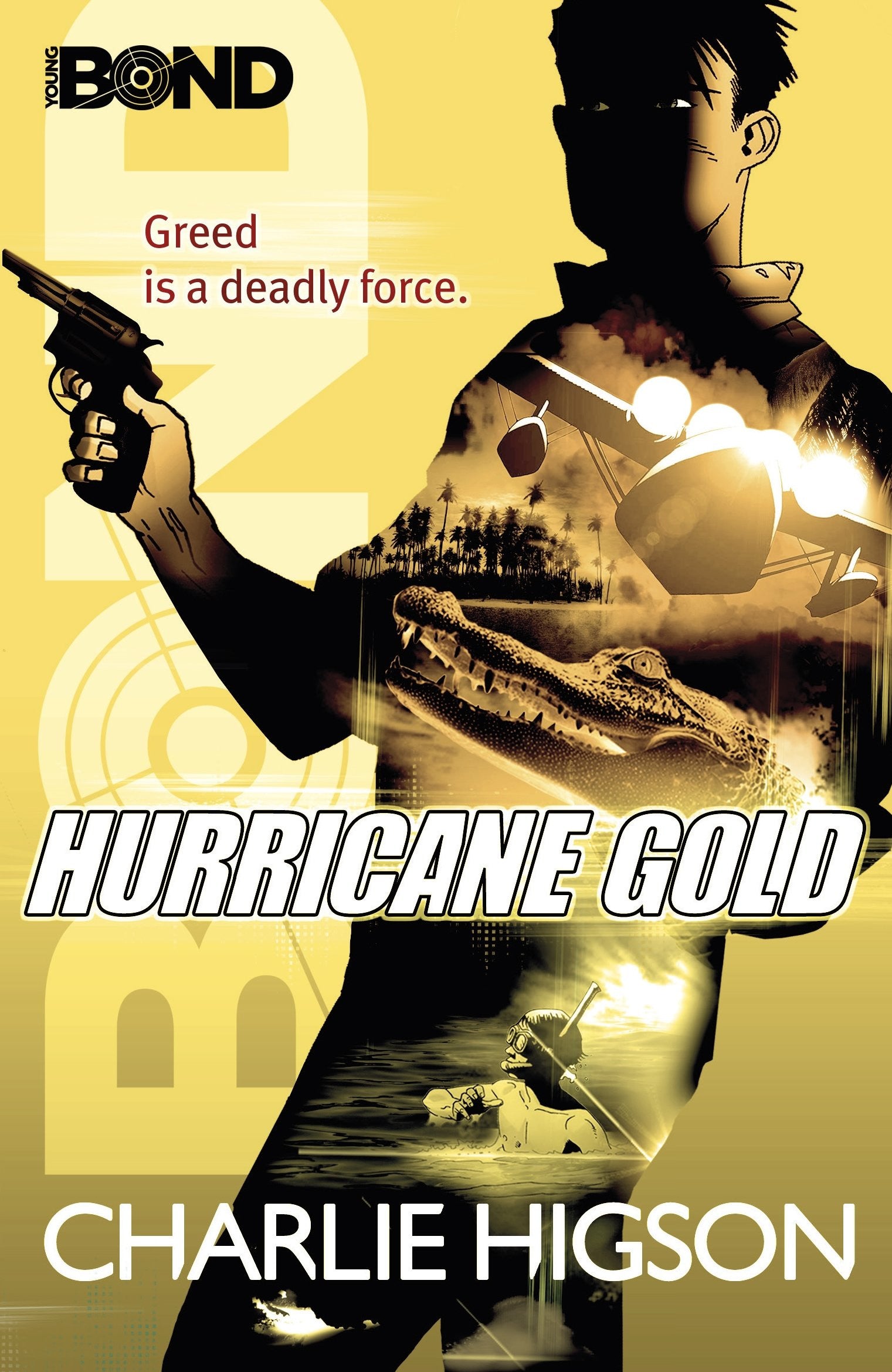 Young Bond - "Hurricane Gold"-rebooked, children's book, teenager's book, second hand book, english book, 小童書，青少年書，二手書，英文書