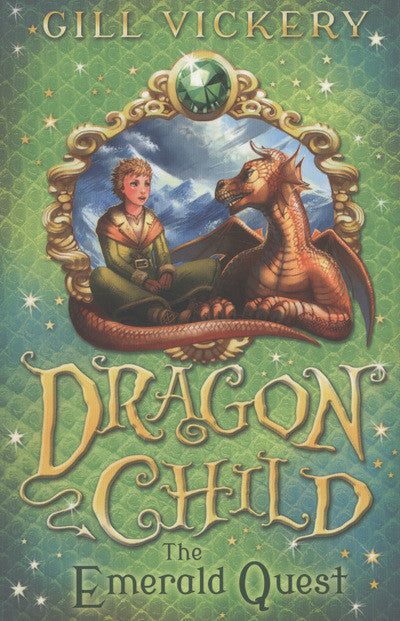 Dragon Child "The Emerald Quest"-rebooked, children's book, teenager's book, second hand book, english book, 小童書，青少年書，二手書，英文書