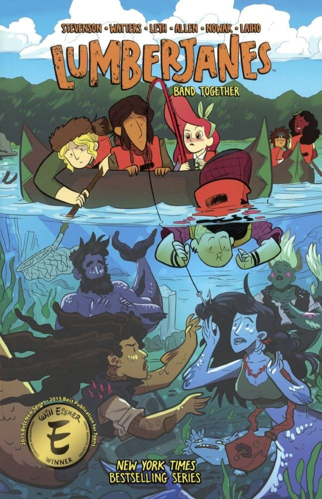 Lumberjanes Band Together-rebooked, children's book, teenager's book, second hand book, english book, 小童書，青少年書，二手書，英文書