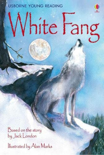 Usborne Young Reading - "White Fang"-rebooked, children's book, teenager's book, second hand book, english book, 小童書，青少年書，二手書，英文書