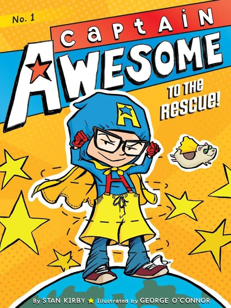 Captain Awesome - "To The Rescue!"-rebooked, children's book, teenager's book, second hand book, english book, 小童書，青少年書，二手書，英文書