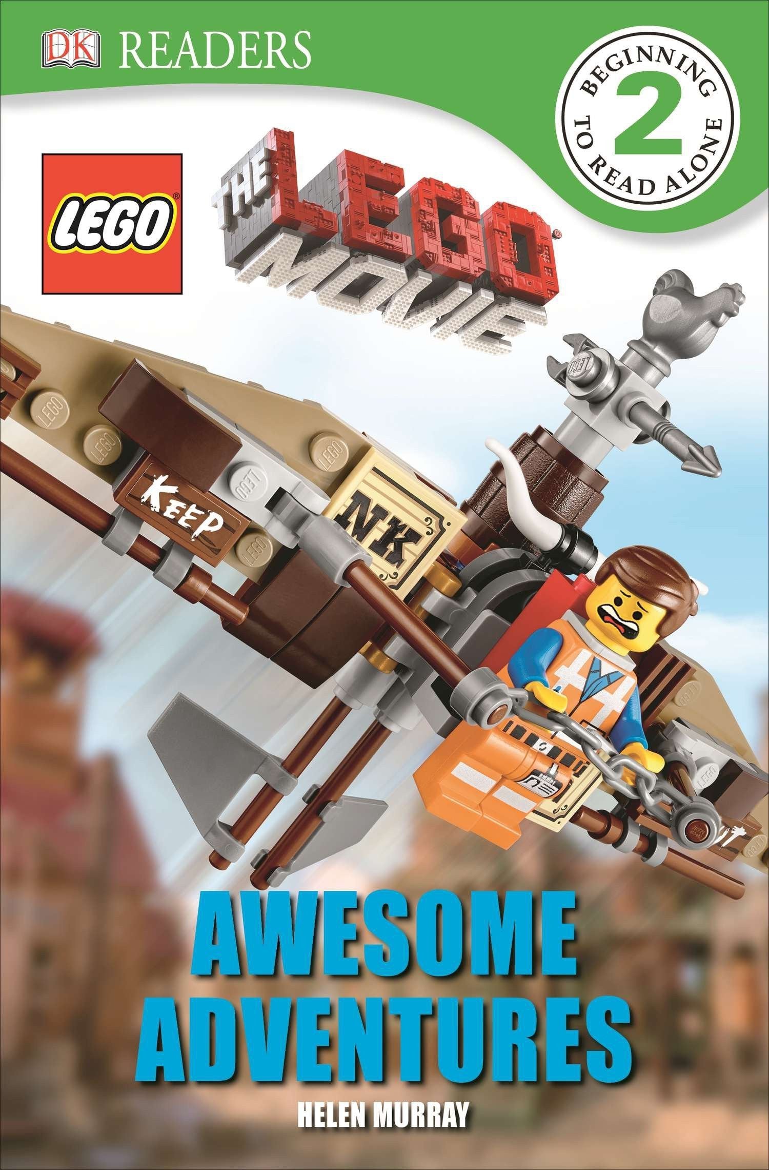 DK Readers - "The Lego Movie: Awesome Adventures"-rebooked, children's book, teenager's book, second hand book, english book, 小童書，青少年書，二手書，英文書