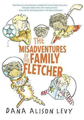The Misadventures of the Family Fletcher-rebooked, children's book, teenager's book, second hand book, english book, 小童書，青少年書，二手書，英文書