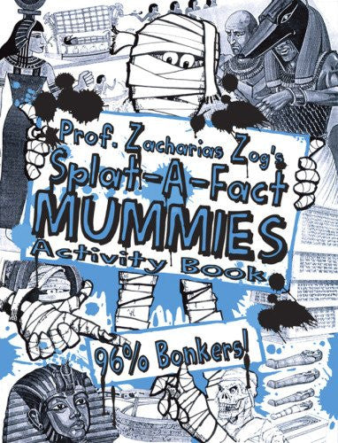 Splat-A-Fact Mummies (Activity Book)-rebooked, children's book, teenager's book, second hand book, english book, 小童書，青少年書，二手書，英文書